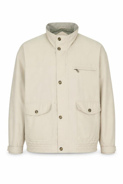 Mens UK Size 44 in Avanti Beige Basic Jacket