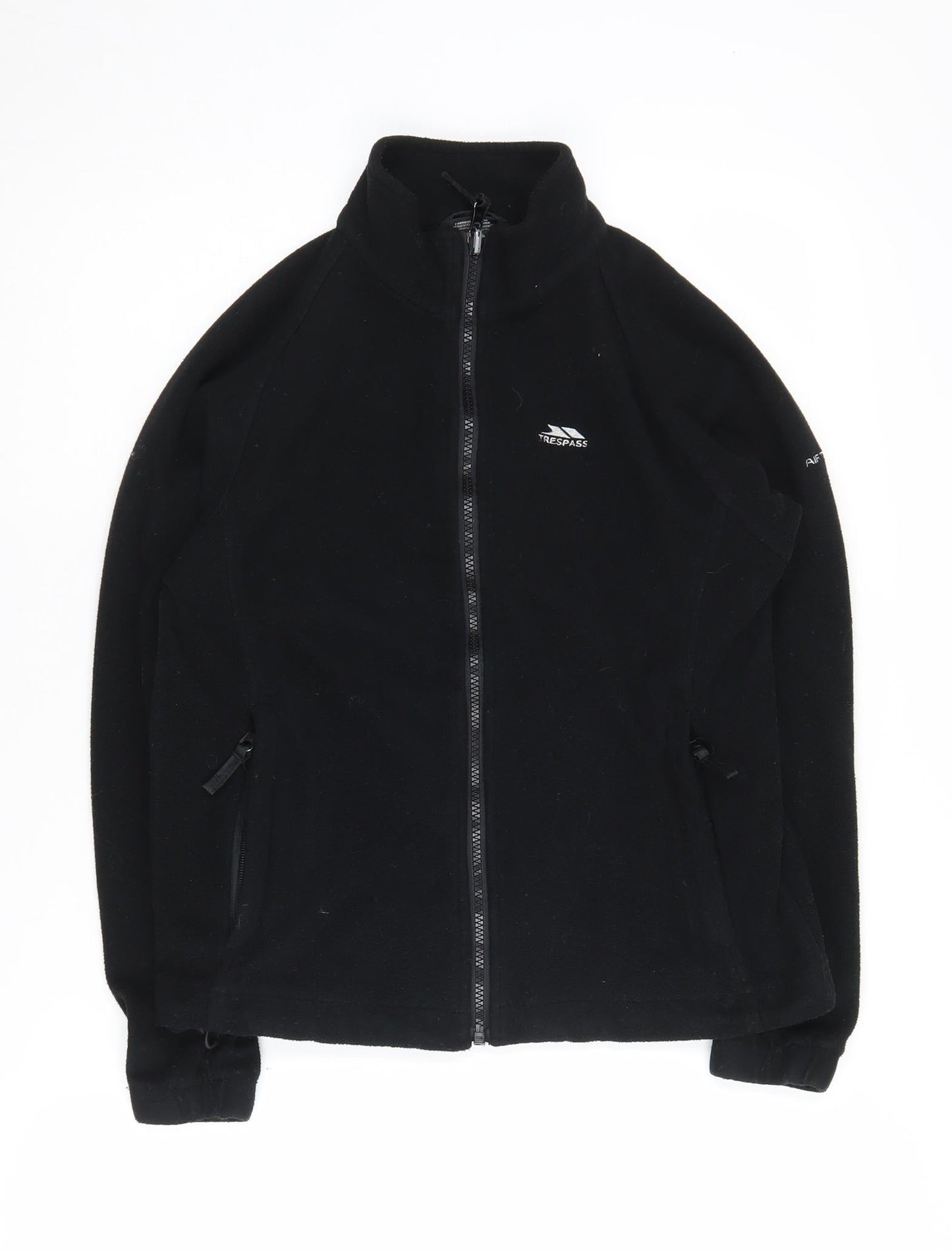 Trespass Boys Black Fleece Jacket Size 146