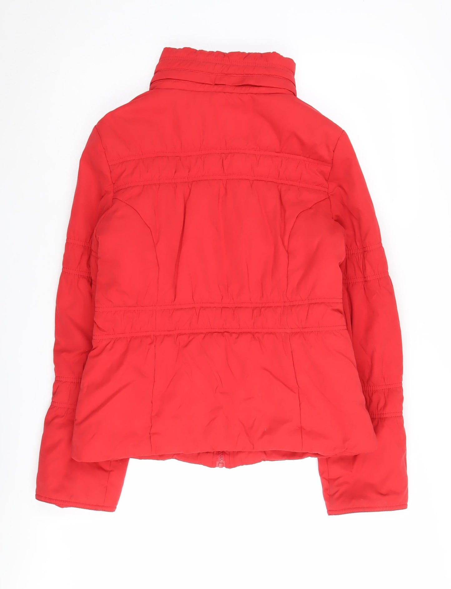 Womens UK Size S Marks and Spencer Red Puffer Jacket