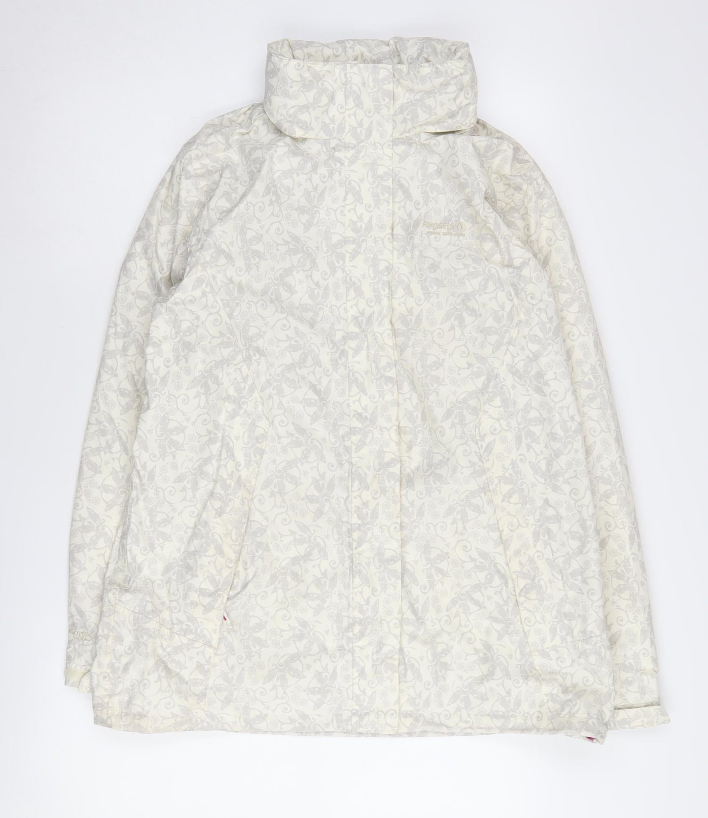Womens UK Size 14 Regatta Ivory Rain Coat