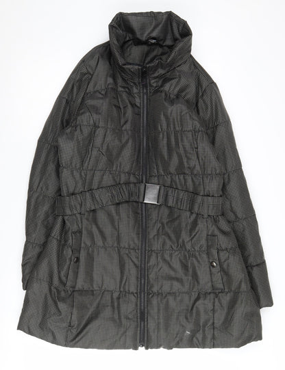 Womens UK Size L Marks and Spencer Black Puffer Jacket