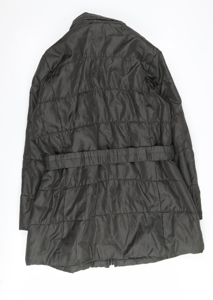 Womens UK Size L Marks and Spencer Black Puffer Jacket