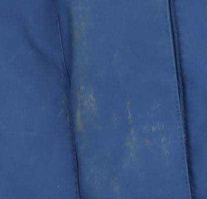 Womens UK Size 8 Marks and Spencer Blue Parka Coat
