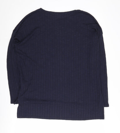 Womens UK Size M VERO MODA Blue Pullover Jumper