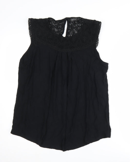 Womens UK Size 14 NEXT Black  Blouse
