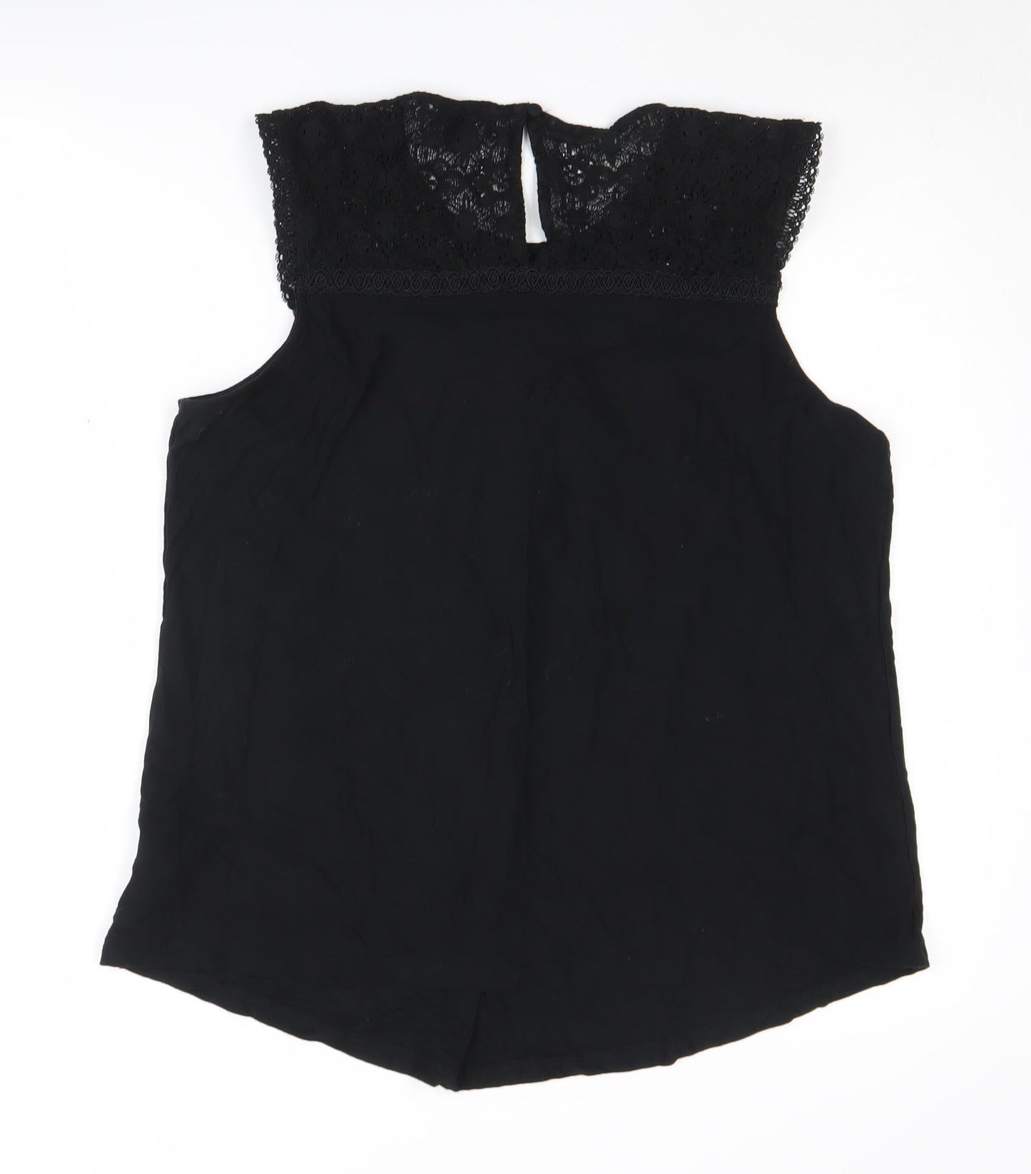 Womens UK Size 14 NEXT Black  Blouse
