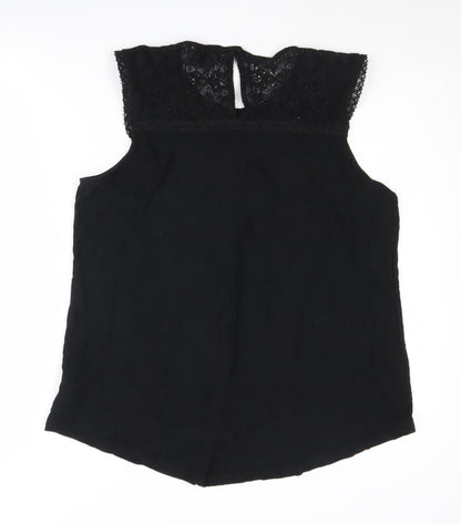 Womens UK Size 14 NEXT Black  Blouse