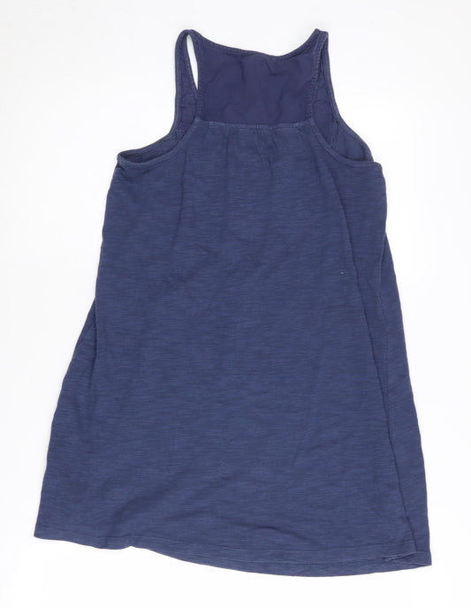 Falmer Heritage Women's Blue Tank, Size 8, Embroidered