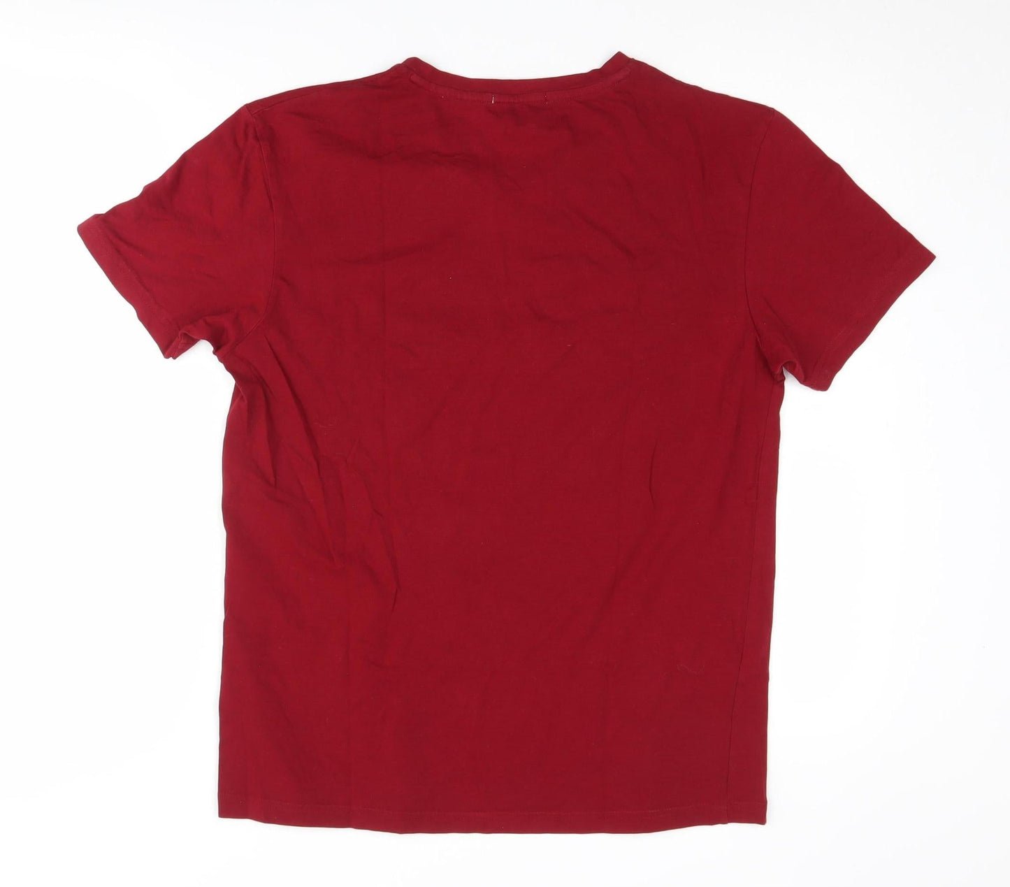 Octave Men's Red V-Neck T-Shirt M