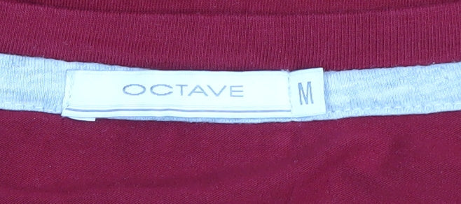 Octave Men's Red V-Neck T-Shirt M