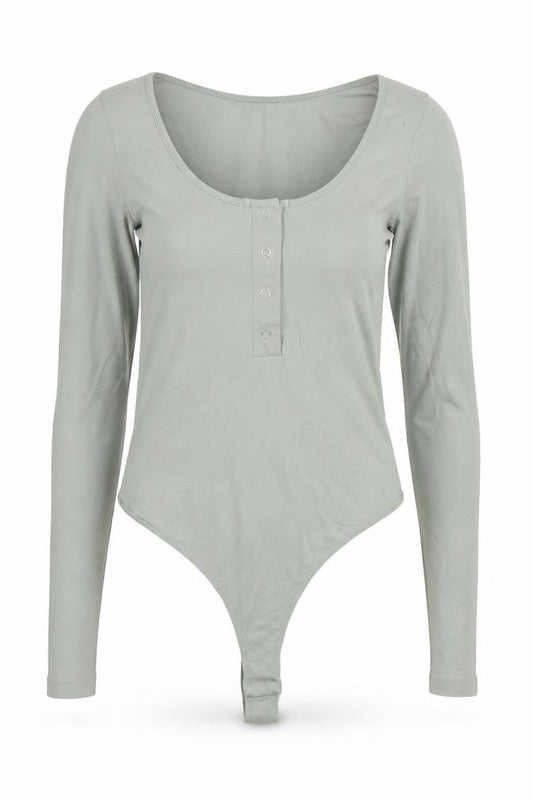 Womens UK Size 6 ASOS DESIGN One-Piece Green Bodysuit
