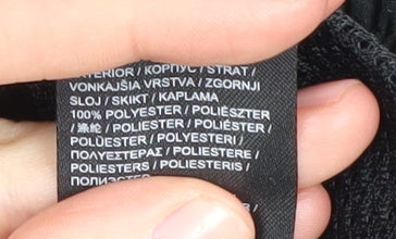 Capsule Men's Black Jogger Trousers - Elastic Waist, Size 50-52