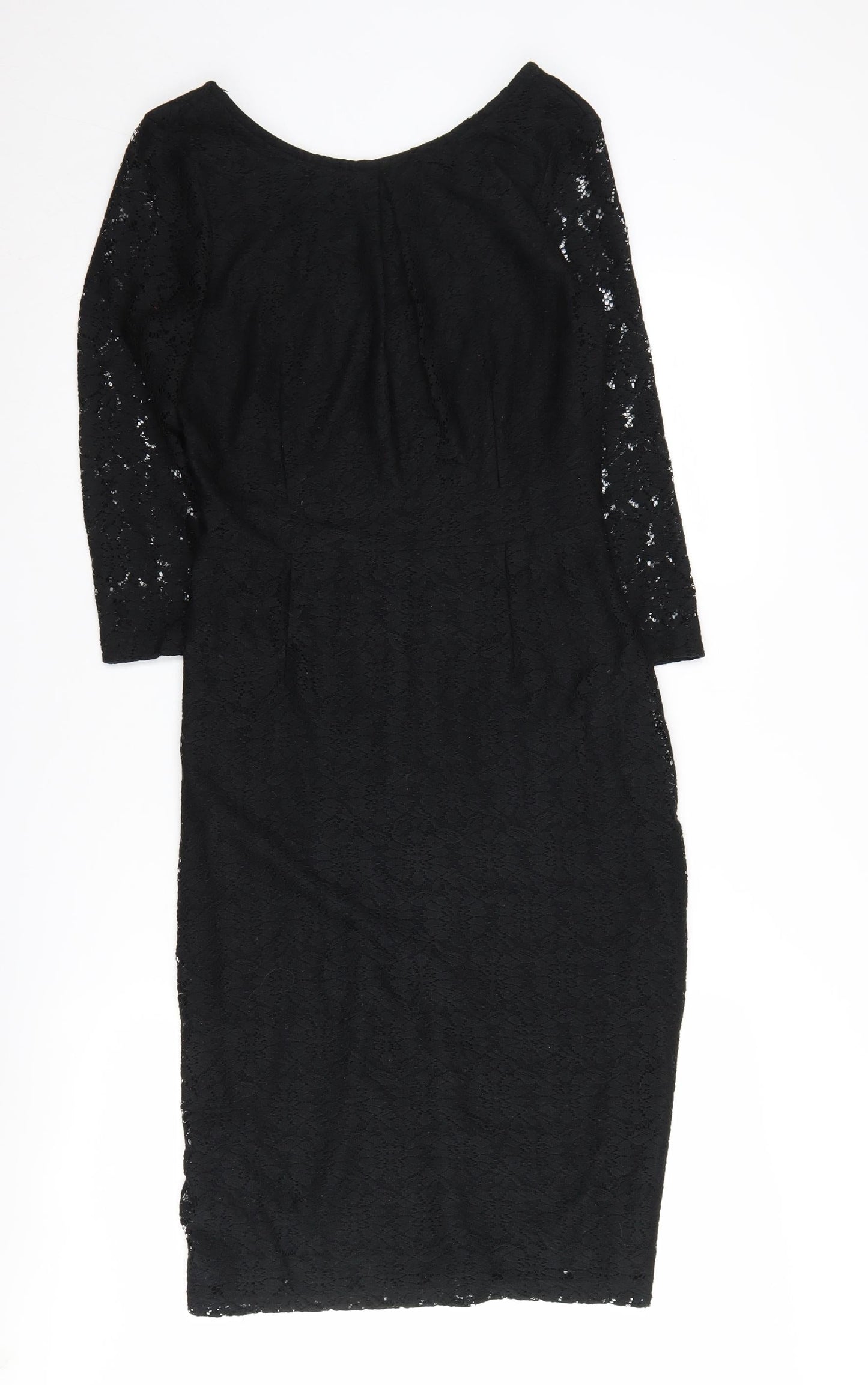 Dorothy Perkins Women's Black Sheath Dress Size 12