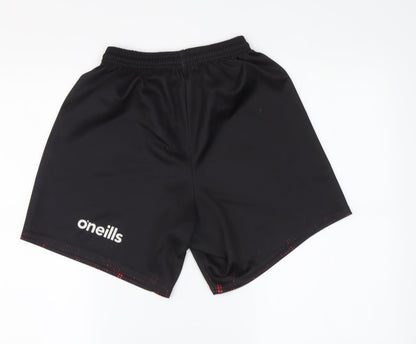 O'Neills Boys Black Athletic Football Shorts M