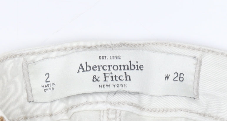 Abercrombie & Fitch Women’s Ivory Skinny Jeans Size 2