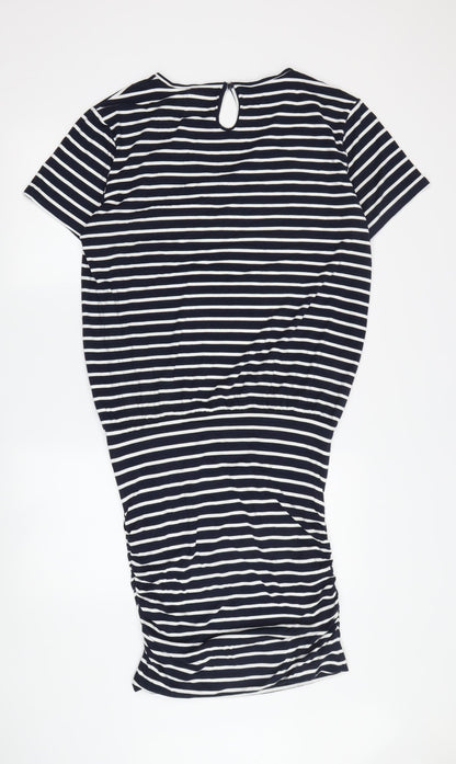 Mountain Warehouse Women's Navy Striped Dress UK 14