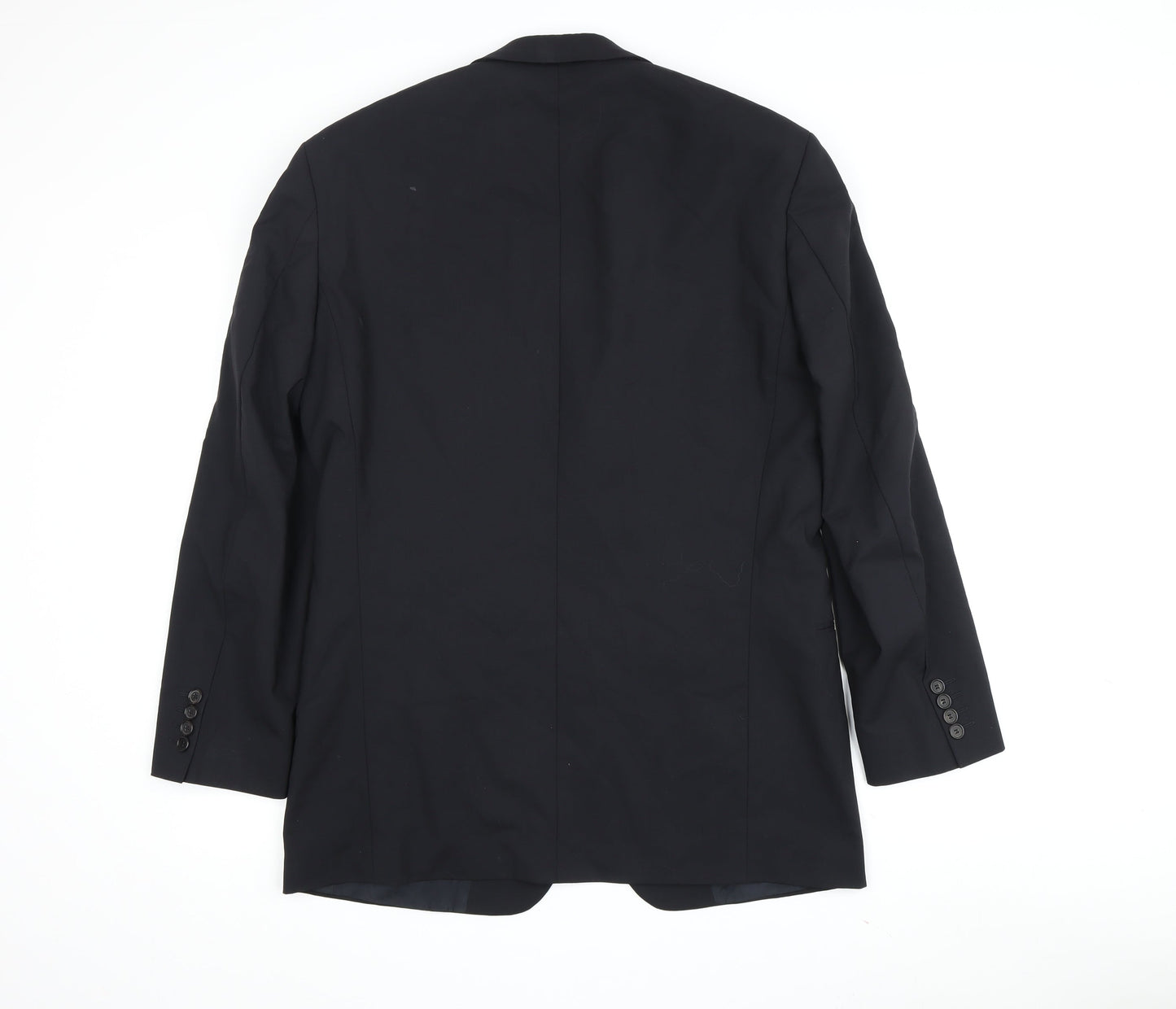 Mens UK Size 38 HUGO BOSS Regular Black Suit Jacket