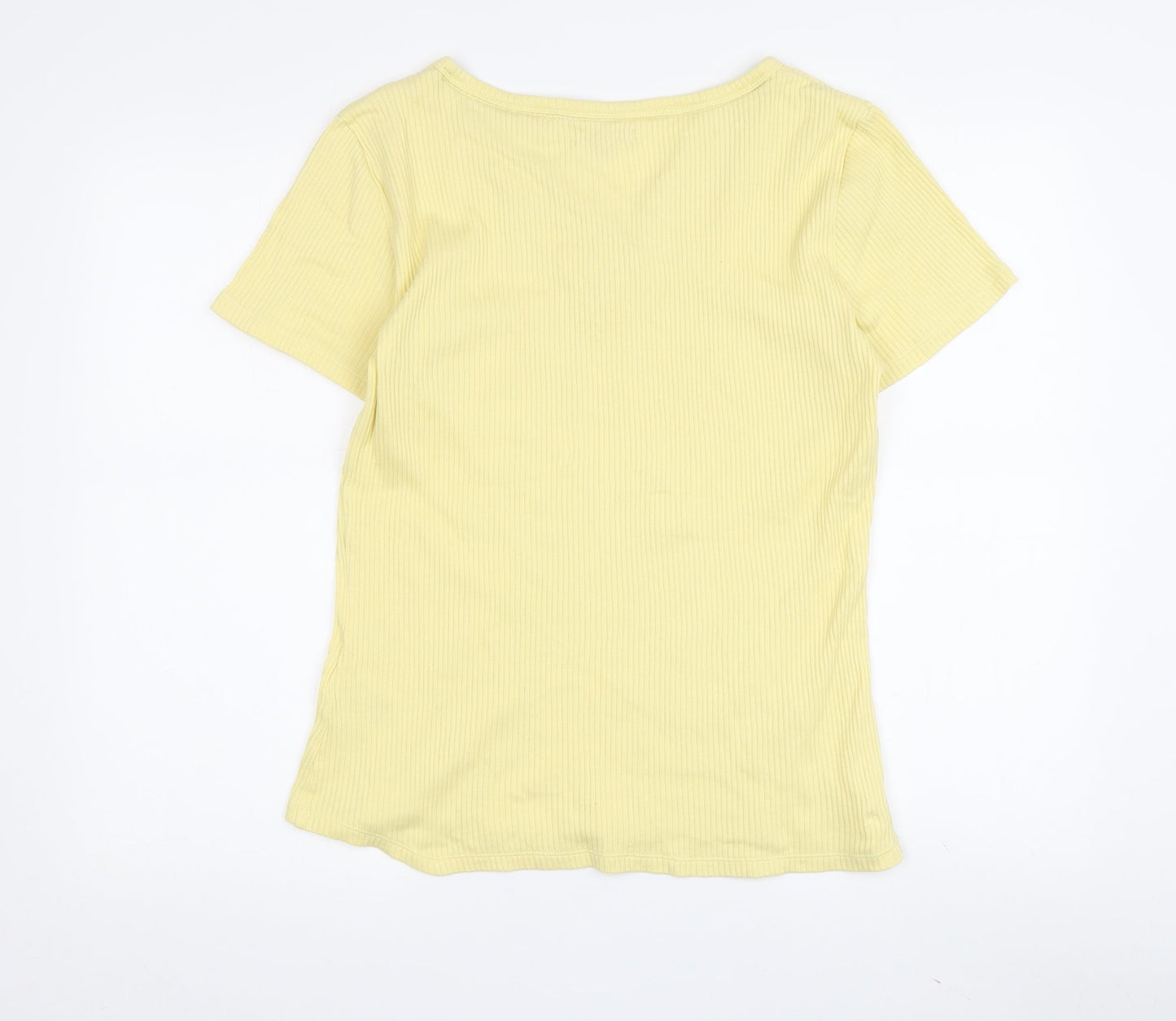 Joe Browns Women’s Yellow V-Neck Short Sleeve T-Shirt