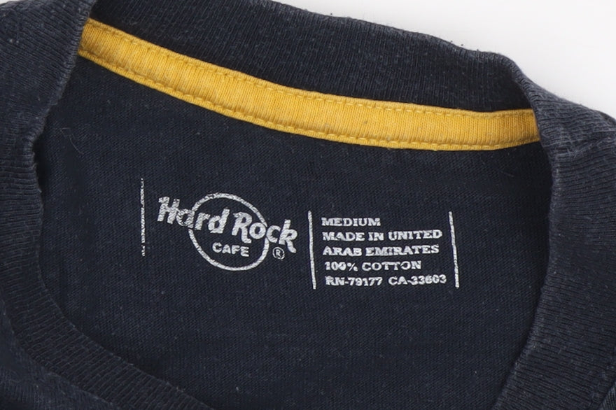 Mens UK Size M Hard Rock Cafe Blue  T-Shirt