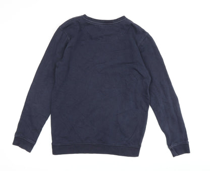 Lyle & Scott Boys Blue Pullover Sweatshirt, Size 12-13