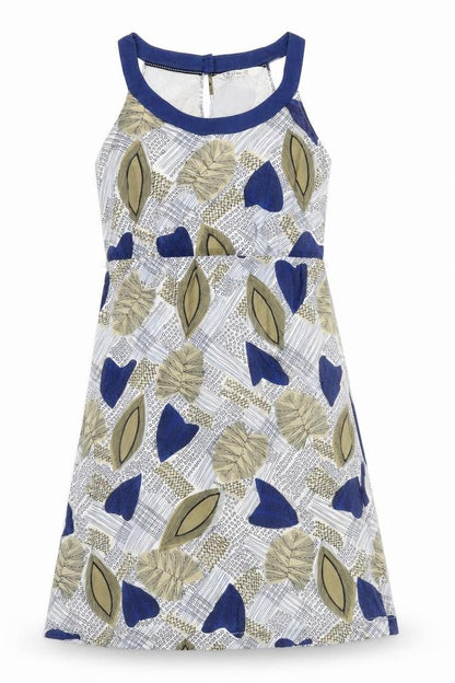 FatFace Women's Multicoloured A-Line Dress Size 10