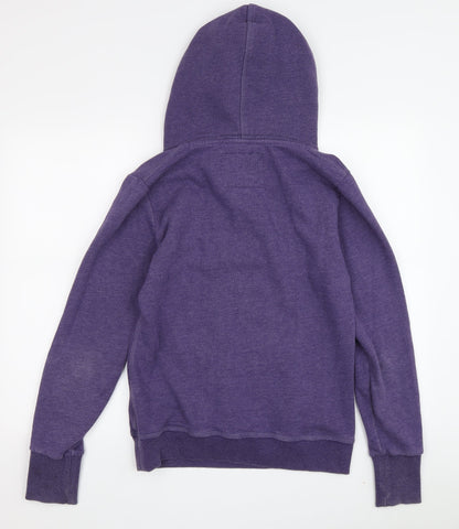 Superdry Women's Purple Pullover Hoodie Size S