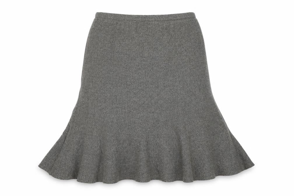 Womens UK Size 12 Eastex Trumpet Tweed Skirt