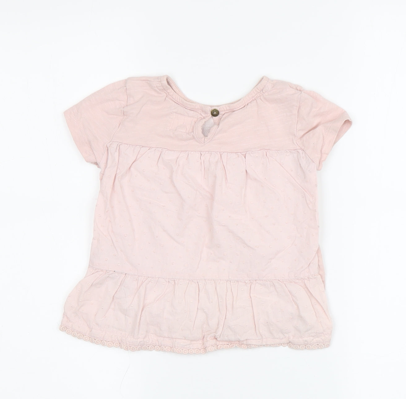 Mantaray Girls Pink Floral Tunic T-Shirt 3-4 Years