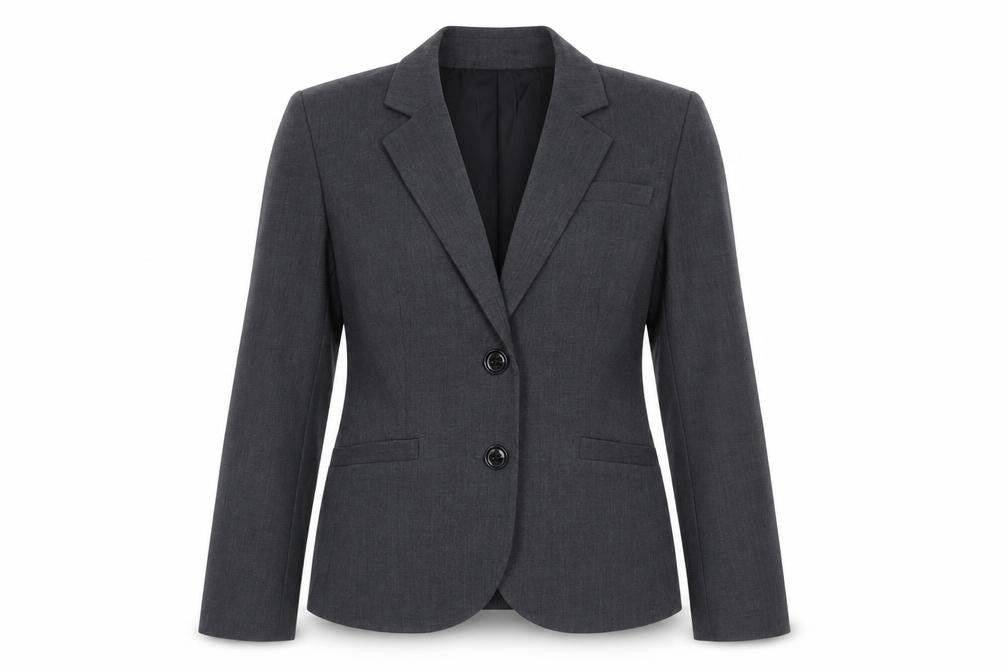 Womens UK Size 10 Calvin Klein Grey Basic Jacket