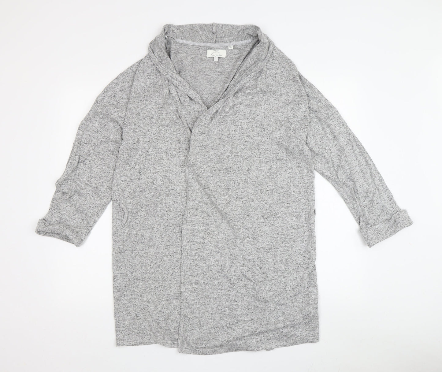 FatFace Women's Grey Kimono Robe in Size S