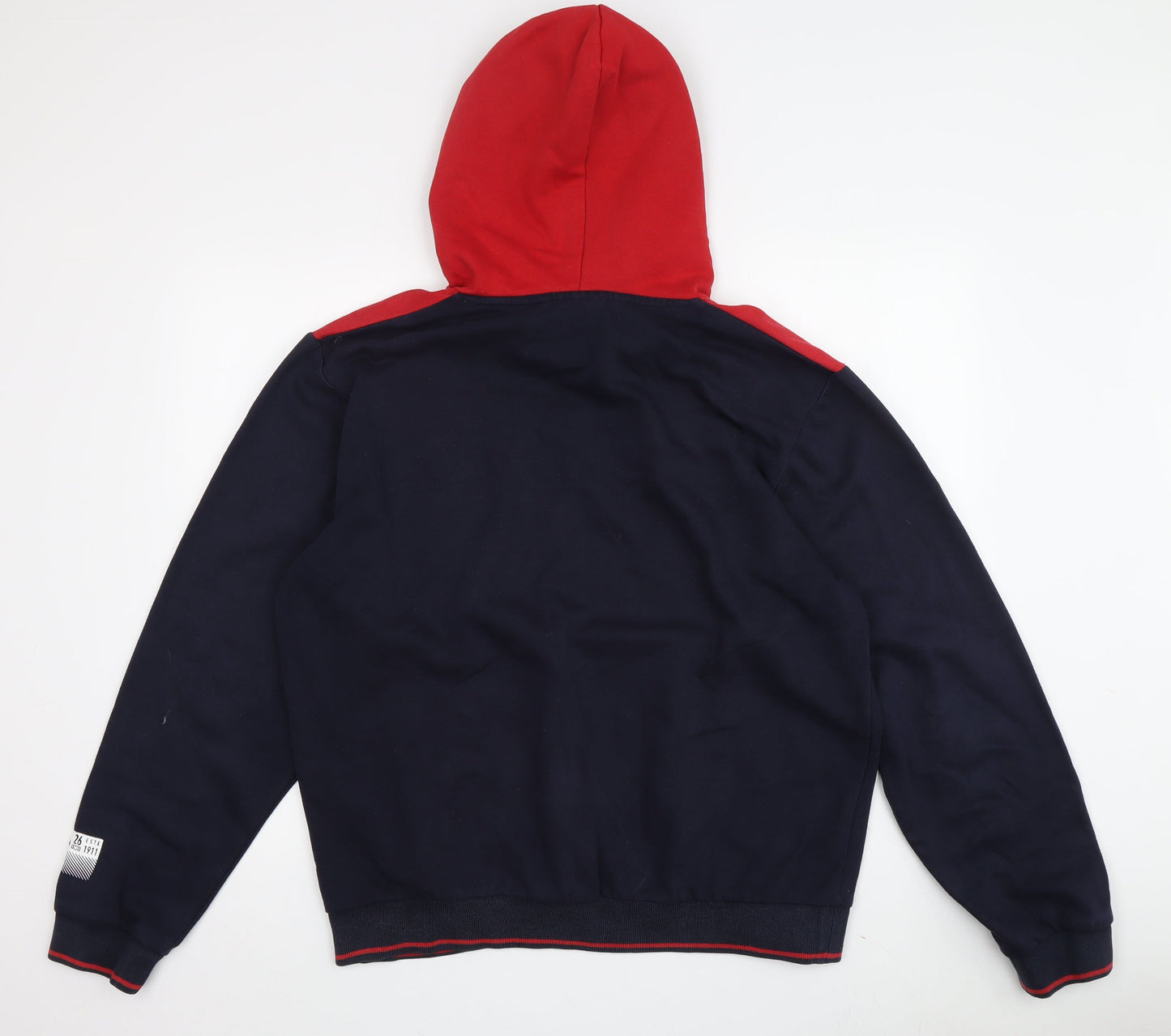 Mens UK Size M FILA Red Pullover Hoodie