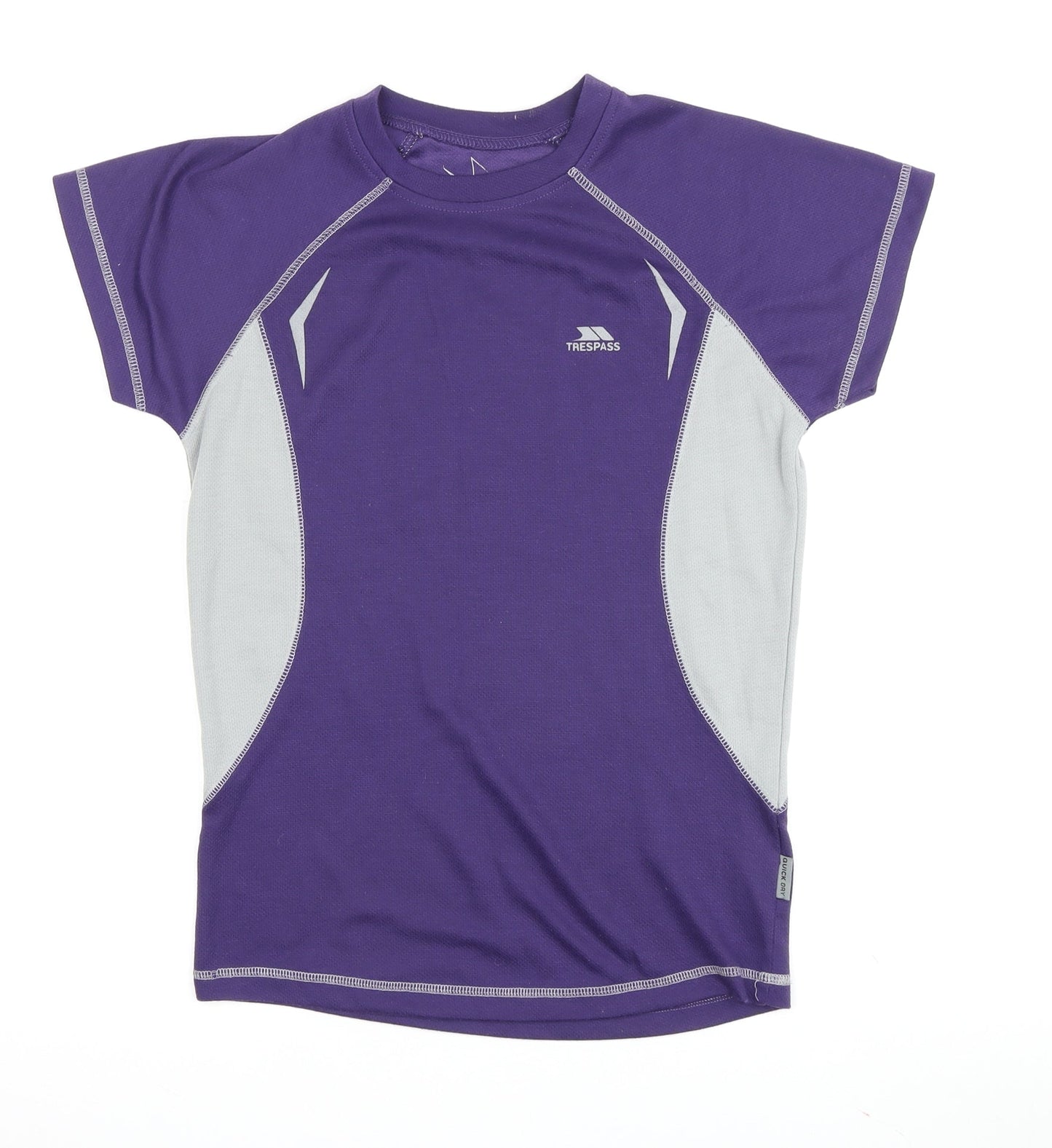 Trespass Women's Purple Athletic T-Shirt, S, Breathable