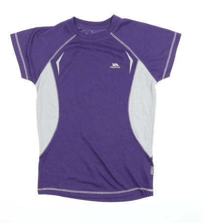 Trespass Women's Purple Athletic T-Shirt, S, Breathable