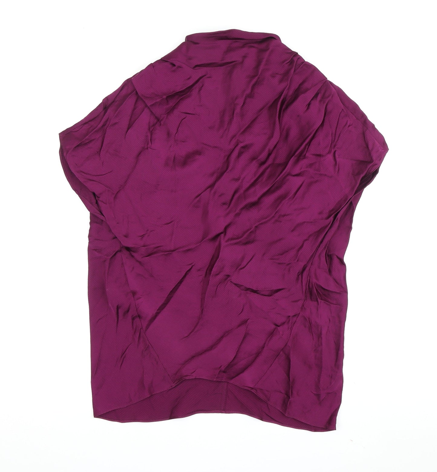 Womens UK Size 6 Jigsaw Purple  Blouse