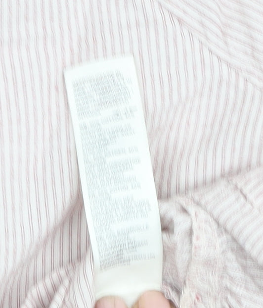Womens UK Size 8 Fat Face Pink Tunic Blouse