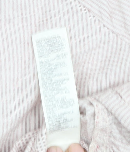 Womens UK Size 8 Fat Face Pink Tunic Blouse