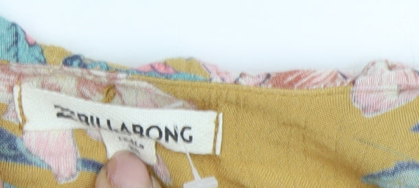 Womens UK Size S Billabong Multicoloured Camisole Blouse