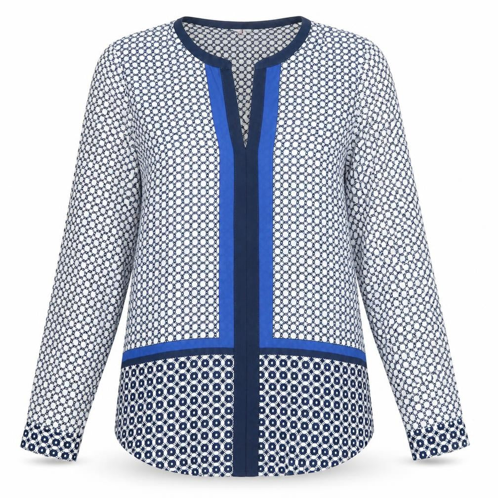 Womens UK Size 8 Jasper Conran Blue Tunic Blouse