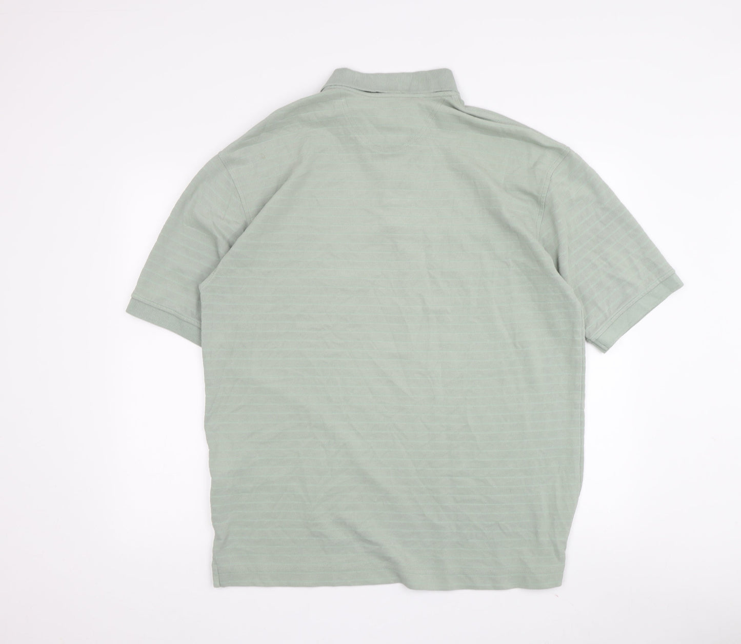 Dockers Men's Green Polo Shirt, Size L, Golf Style