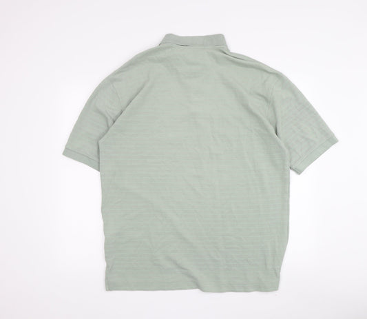 Dockers Men's Green Polo Shirt, Size L, Golf Style