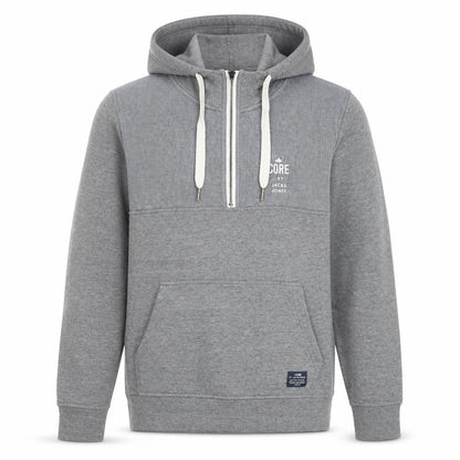 Mens UK Size M JACK & JONES Grey Full Zip Hoodie