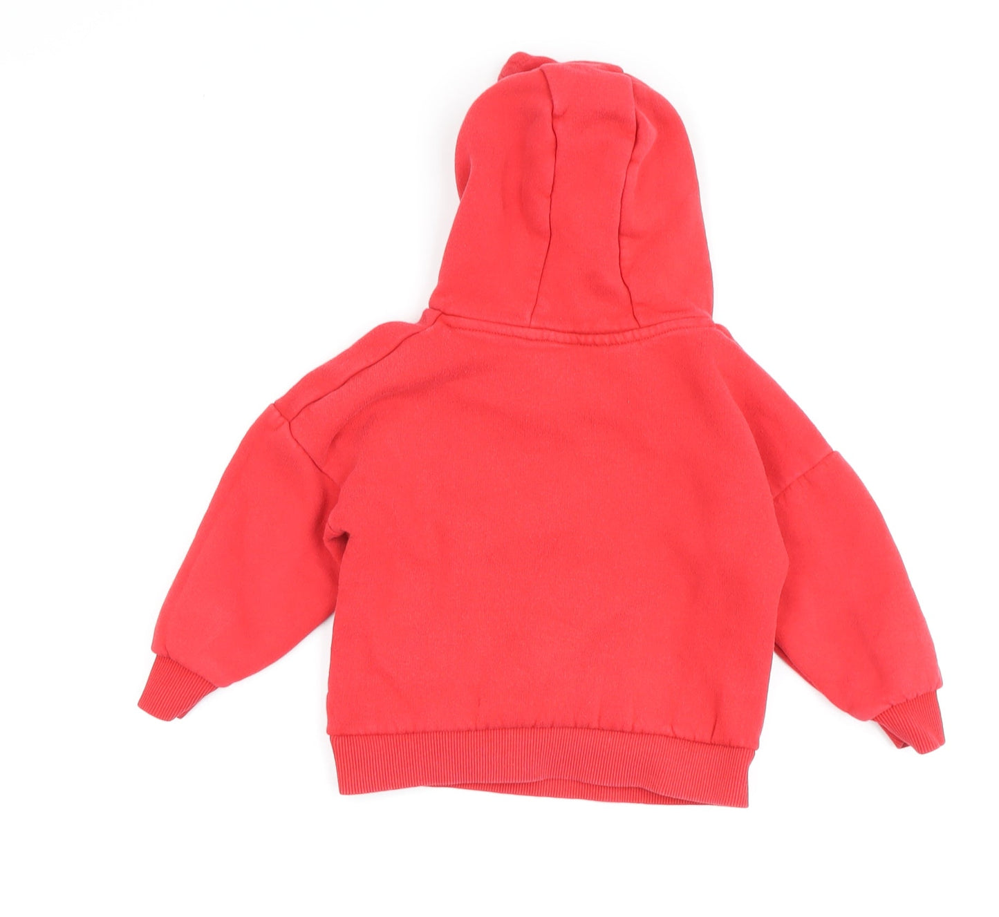 NBA Boys Red Pullover Hoodie 2-3 Years Graphic Print