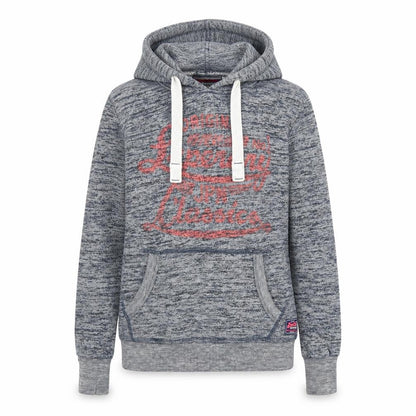 Womens UK Size S Superdry Blue Pullover Hoodie