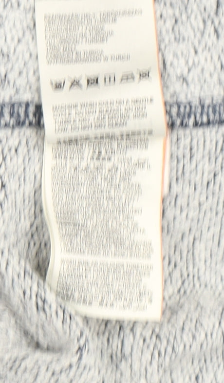 Superdry Women's Blue Pullover Hoodie S Casual Graphic