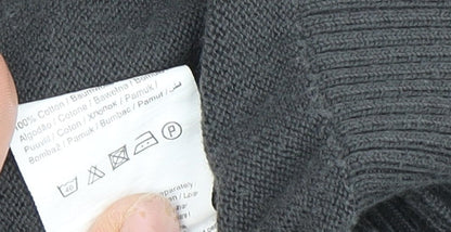 Jack & Jones Men's Black S Jumper, Logo Pullover