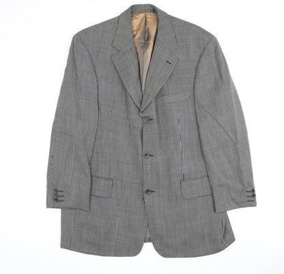 Mens UK Size 42 Van Gils Regular Grey Suit Jacket