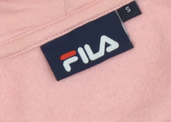 Fila Women's Pink Full Zip Hoodie - Size S