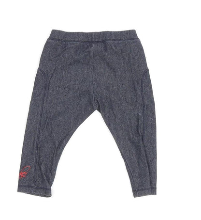 Baker by Ted Baker Unisex Blue Jogger Leggings, 6-9 Months