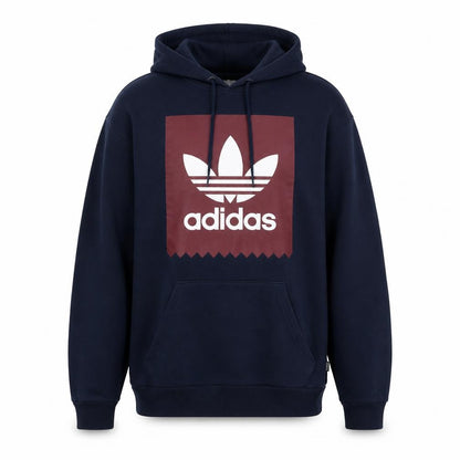 Mens UK Size S adidas Blue Pullover Hoodie