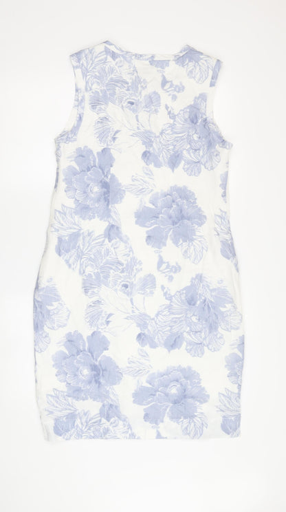 Jaeger Women's Floral Shift Dress, Size 10, Summer Casual